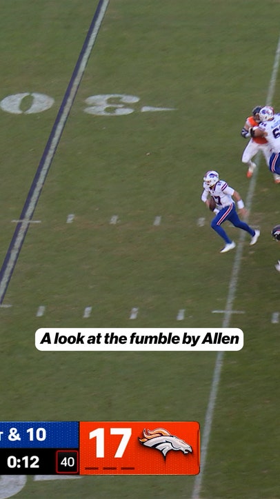 Josh Allen makes BRUTAL mistake at End of Half  😬