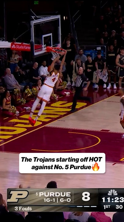 USC is off to a hot start against Purdue 👀