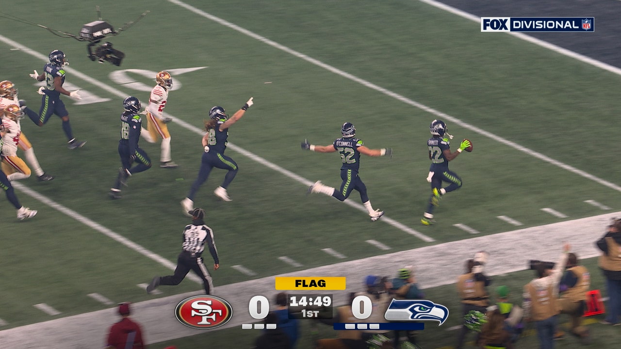 Seahawks' Rashid Shaheed takes opening kickoff back for TD against 49ers | NFL Highlights