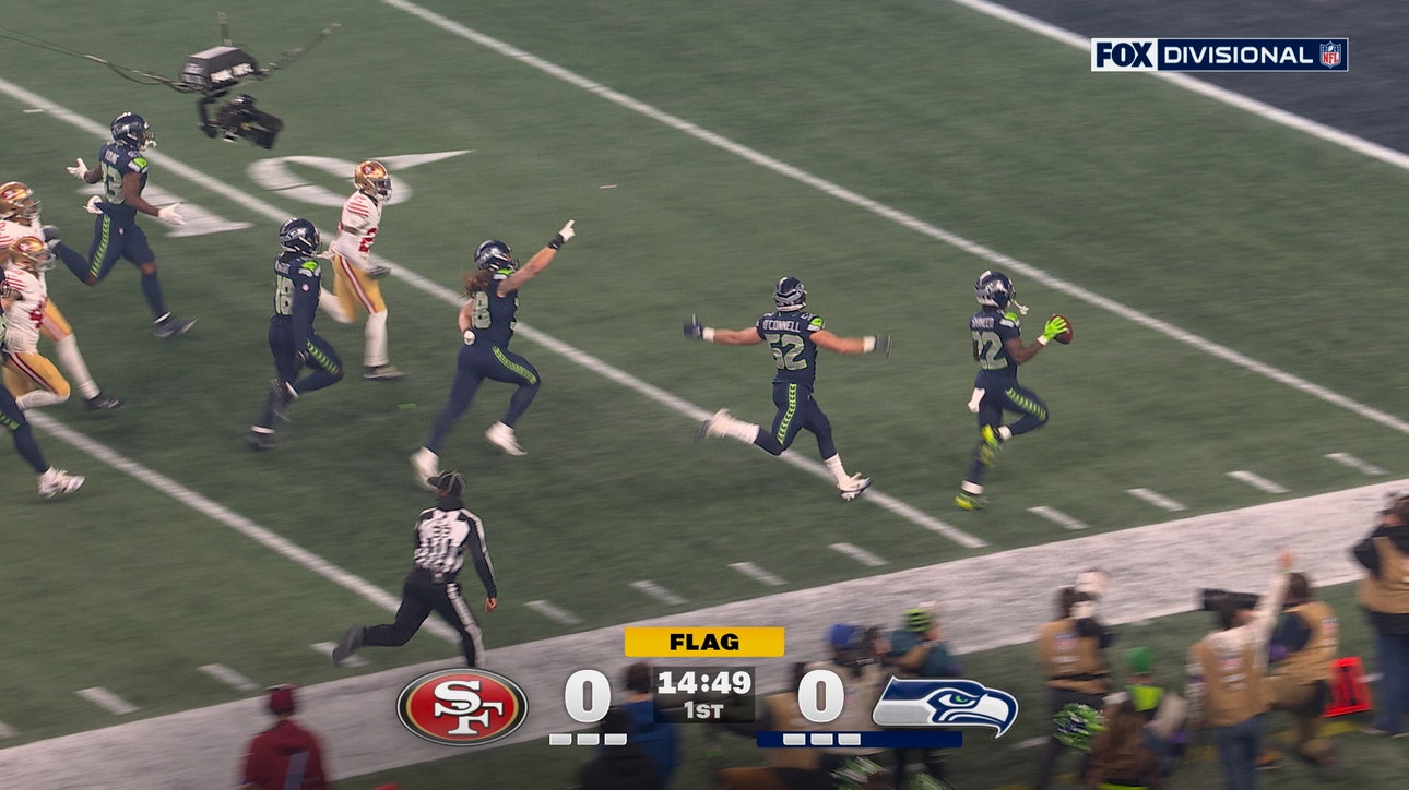 Seahawks' Rashid Shaheed takes opening kickoff back for TD against 49ers | NFL Highlights