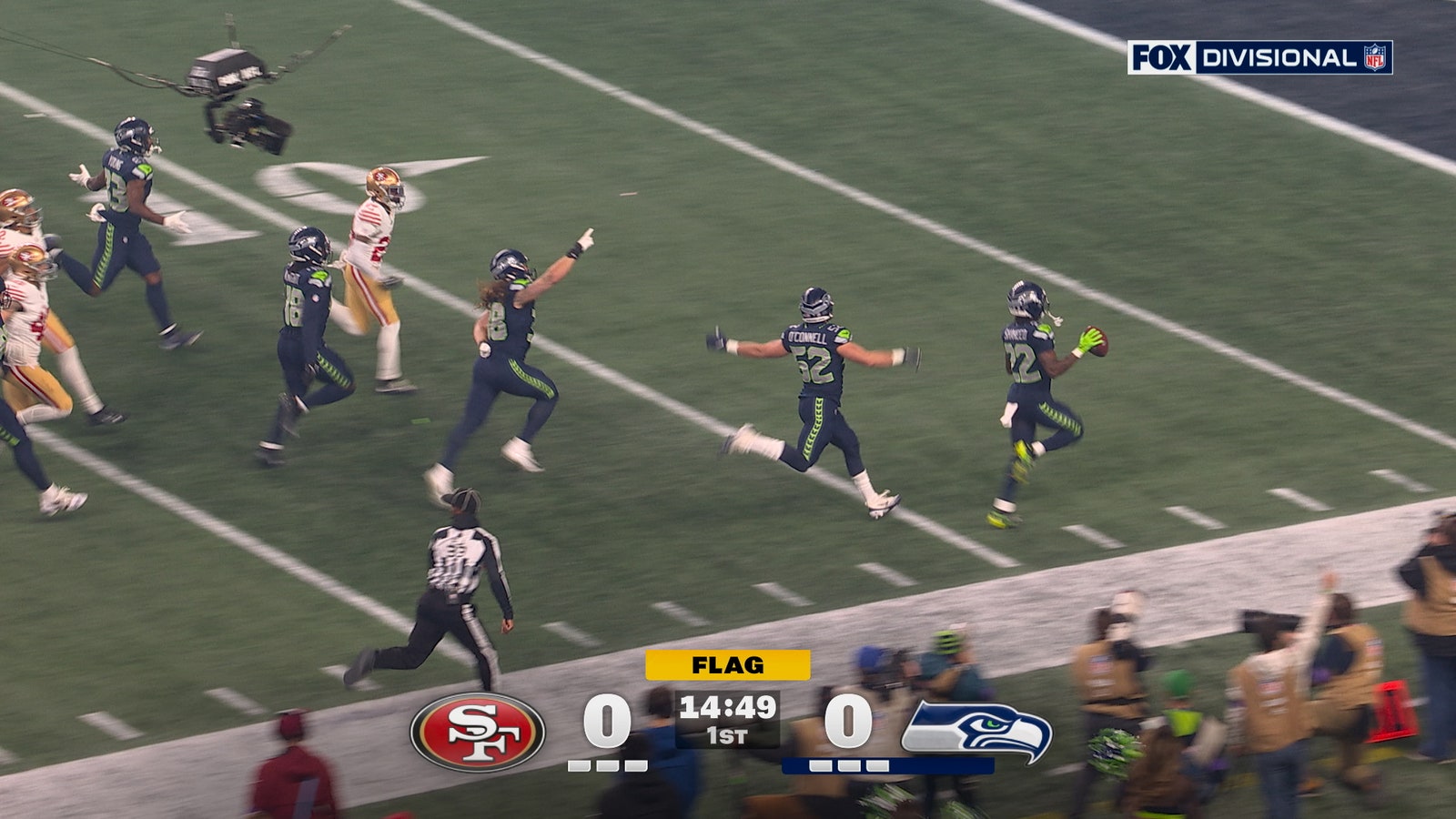 Seahawks' Rashid Shaheed takes opening kickoff back for TD against 49ers | NFL Highlights