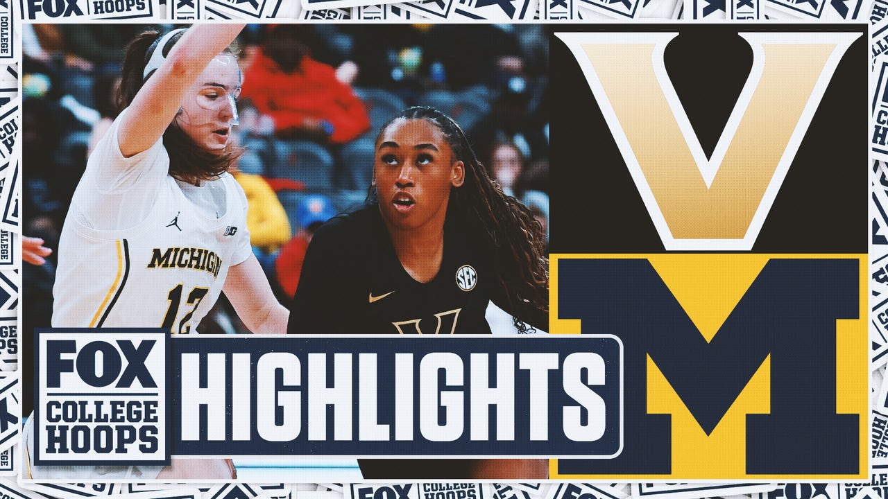 No. 5 Vanderbilt Commodores vs. No. 7 Michigan Wolverines Highlights | FOX College Hoops