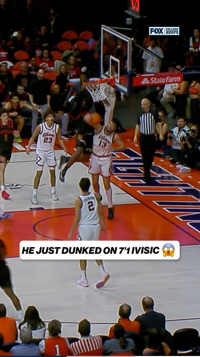 HE POSTERIZED A 7-FOOTER 😲 