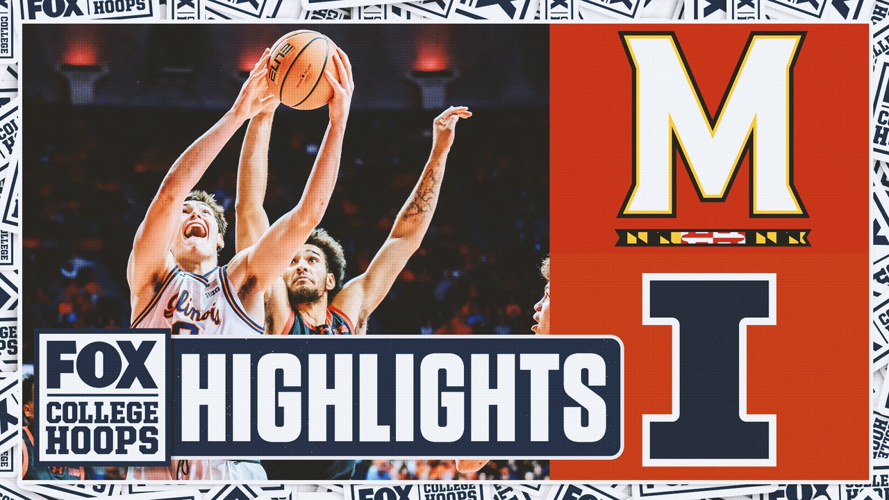 Maryland Terrapins vs. No. 11 Illinois Fighting Illini Highlights 🏀 FOX College Hoops