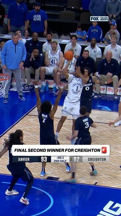CREIGHTON GETS THE WIN WITH A BUZZER BEATER 🙌