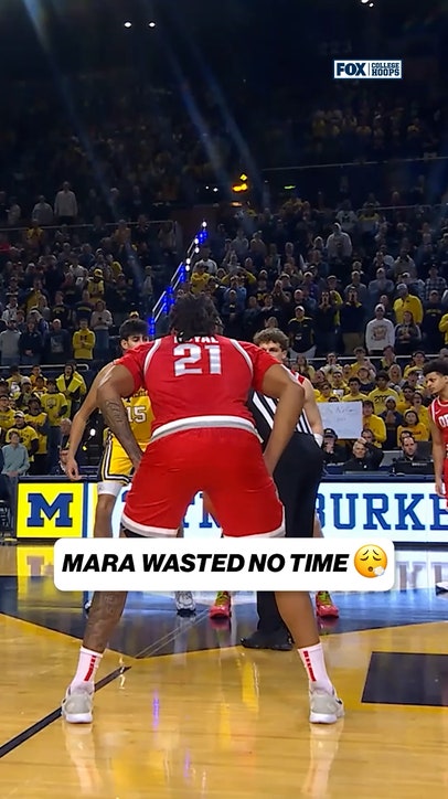 Michigan was QUICK on this one 😮‍💨