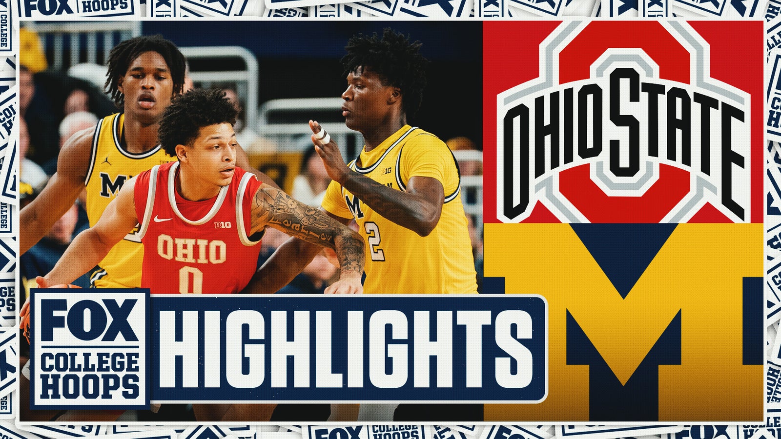 Ohio State vs. No. 3 Michigan Highlights 🏀 FOX College Hoops