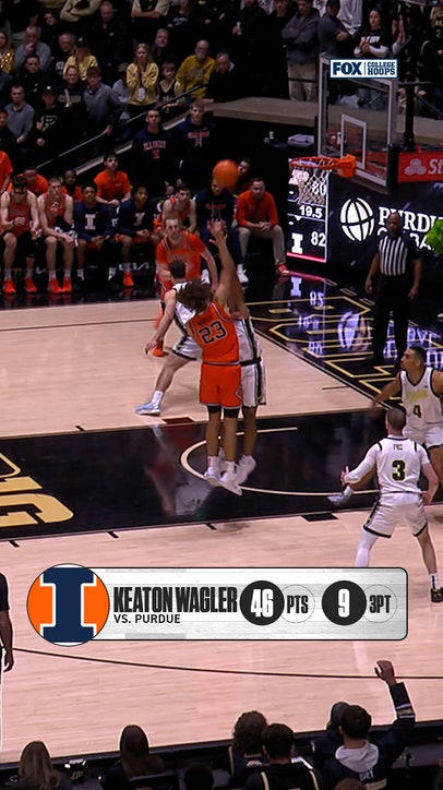 Keaton Wagler TORCHES Purdue with 46 points in an upset win 🤯