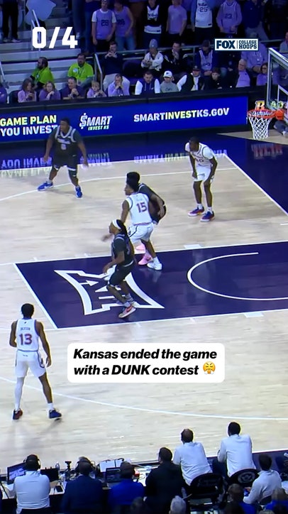 Kansas finished the game with style 💪