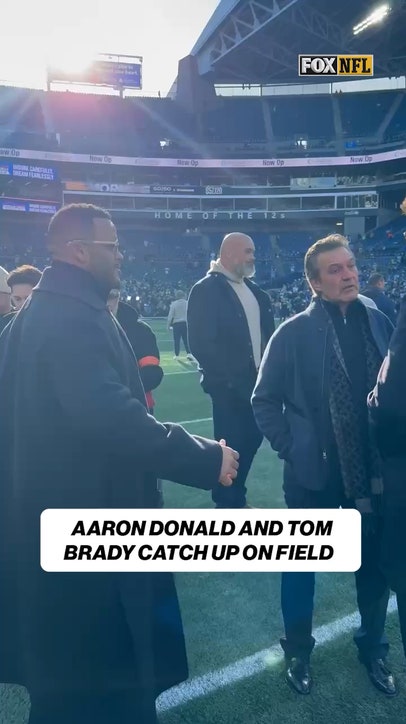 Tom Brady 🤝 Aaron Donald