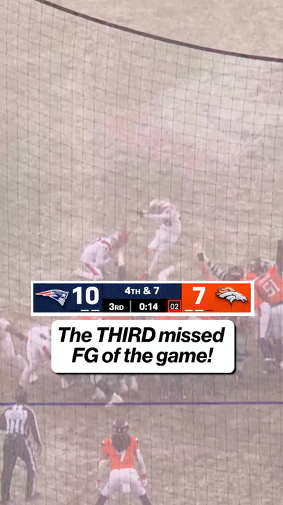 The kickers are having trouble with the weather 