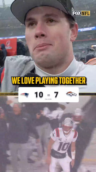 Post-game with Hunter Henry