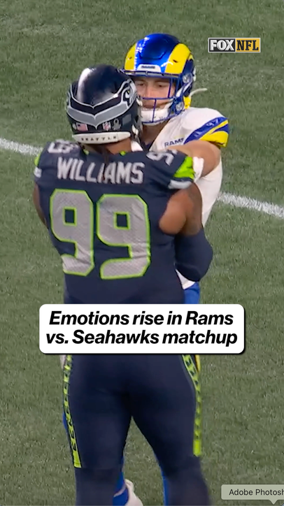 Rams vs Seahawks is getting HEATED in the second half