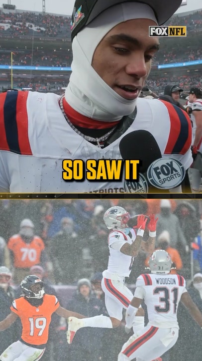 Christian Gonzalez reflects on CLUTCH game-sealing INT 🙌