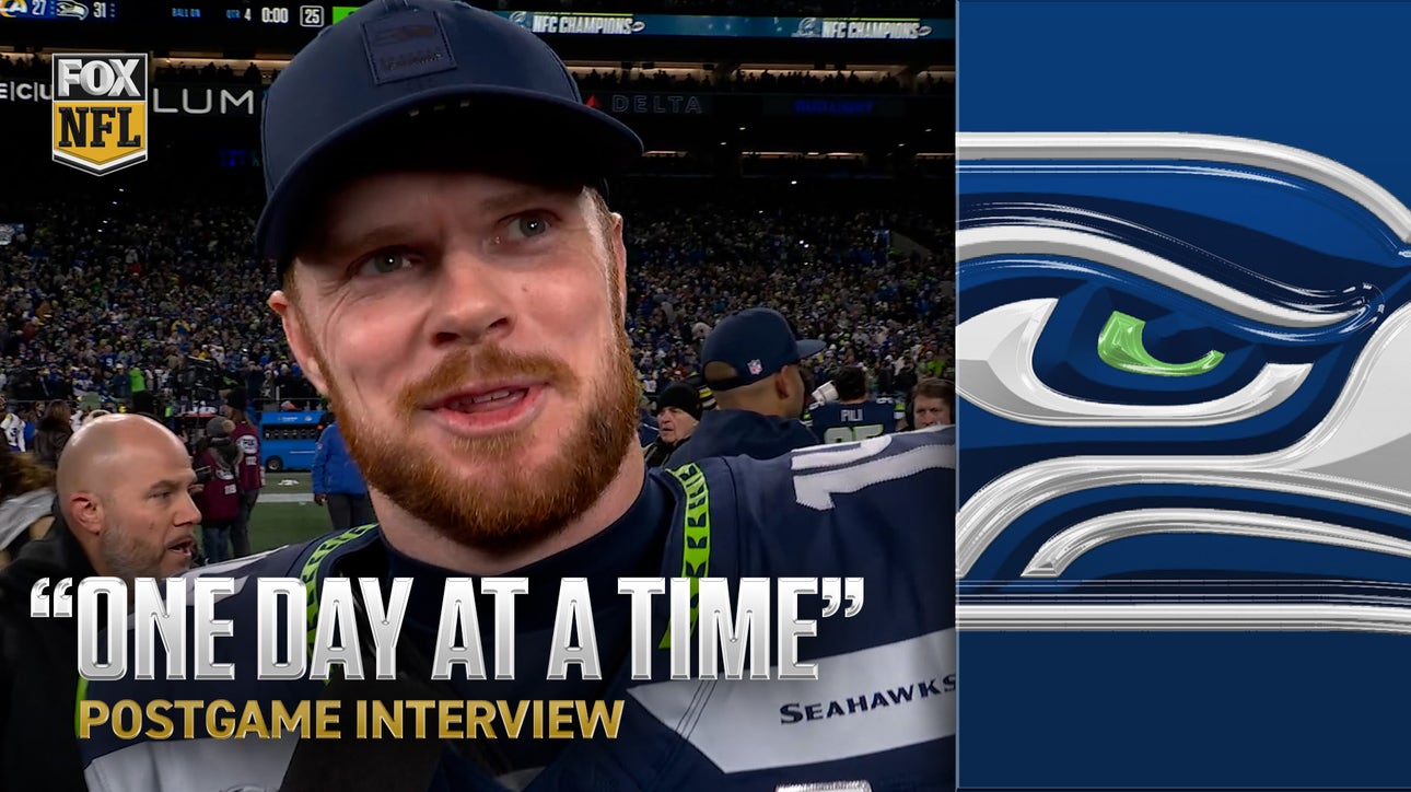 Sam Darnold after Seahawks defeat Rams in NFC Championship: "It's a special Group"