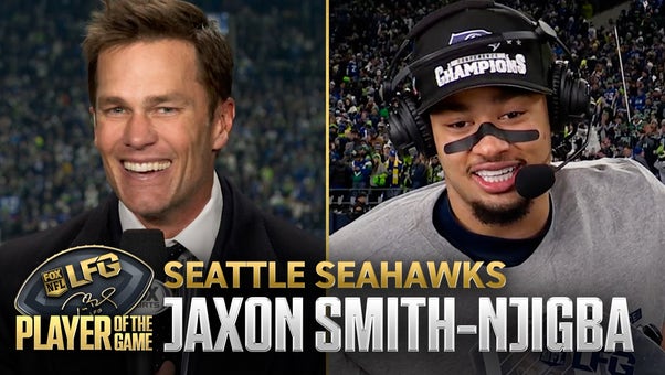 Tom Brady’s LFG Player of the Game: Seahawks WR Jaxon Smith-Njigba 🏆 NFC Championship