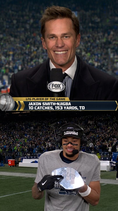 Tom Brady's LFG Player of Game: Jaxon Smith-Njigba 🏆