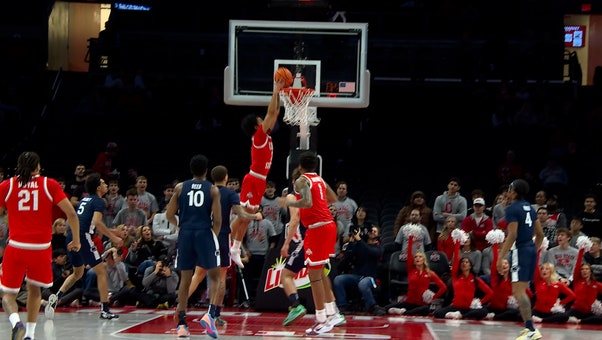 Amare Bynum hits Taison Chatman for dunk, extending Ohio State's lead over Penn State