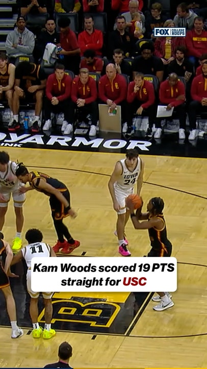 Kam Woods was on a HEATER 🔥