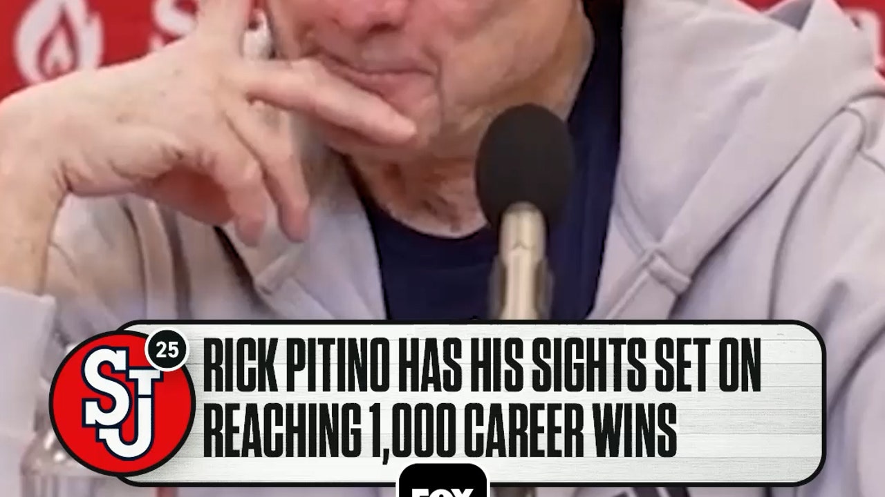 St. John's Coach Rick Pitino: '900 Wins Is Nice, But 1,000 Would Be Better'