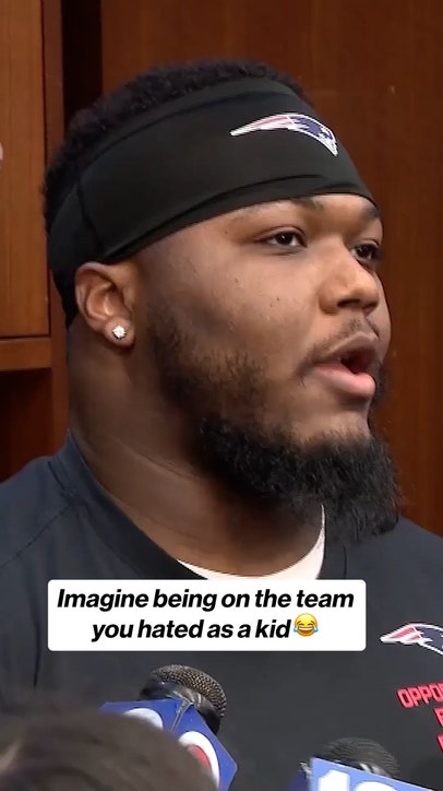 Milton Williams was NOT a Patriots fan growing up 😱