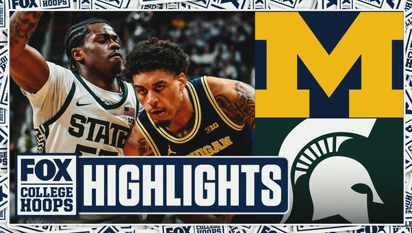 No. 3 Michigan Wolverines vs. No. 7 Michigan State Spartans Highlights 🏀 FOX College Hoops