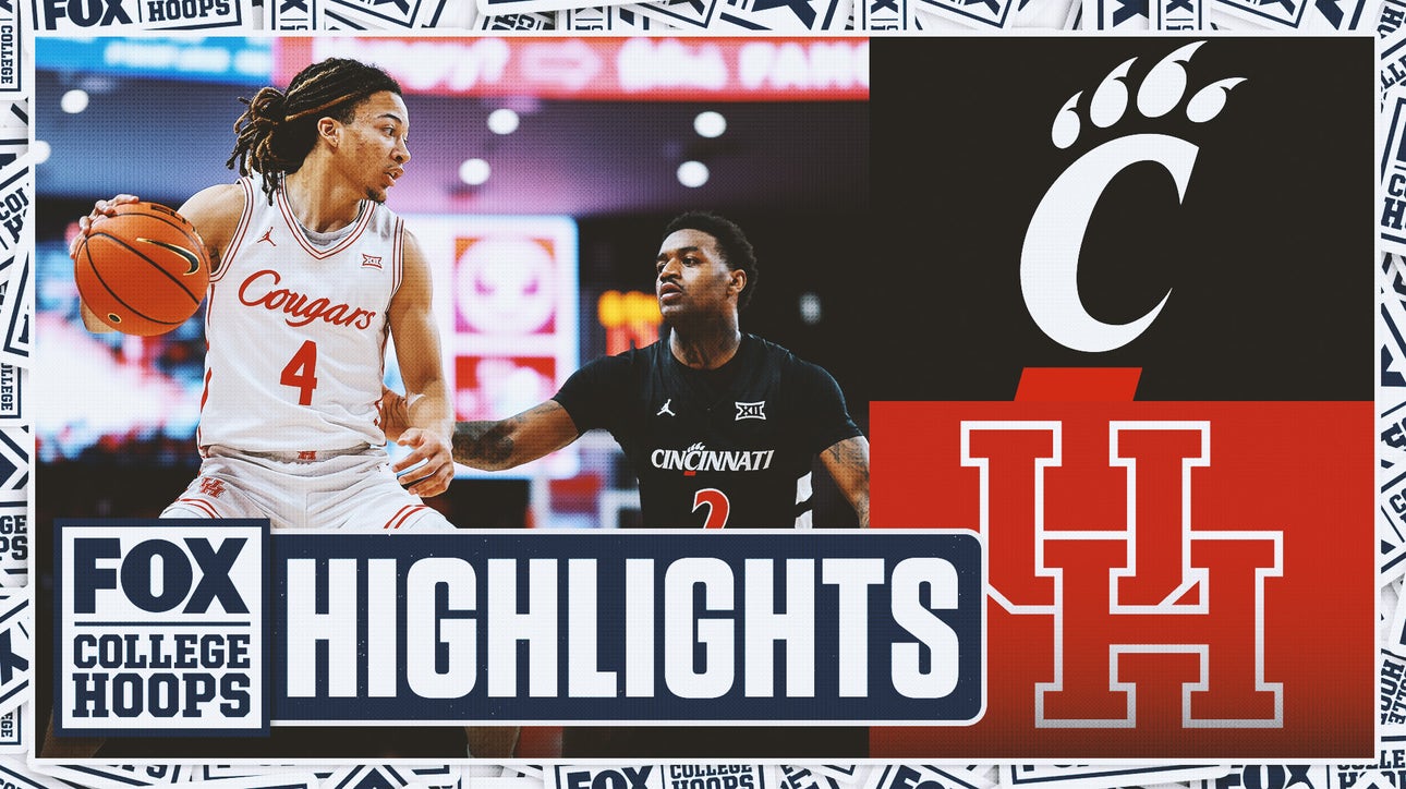 Cincinnati Bearcats vs. No. 10 Houston Cougars Highlights 🏀 FOX College Hoops
