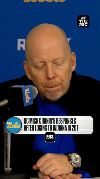 Mick Cronin wasn't having it after a 2OT loss 😳
