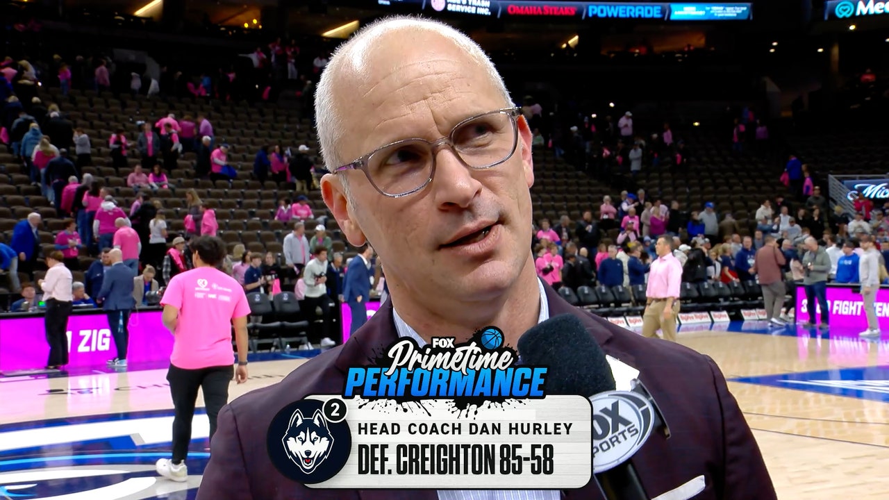 Dan Hurley on UConn's DOMINANT we win vs. Creighton 😤 'We needed a performance like this'