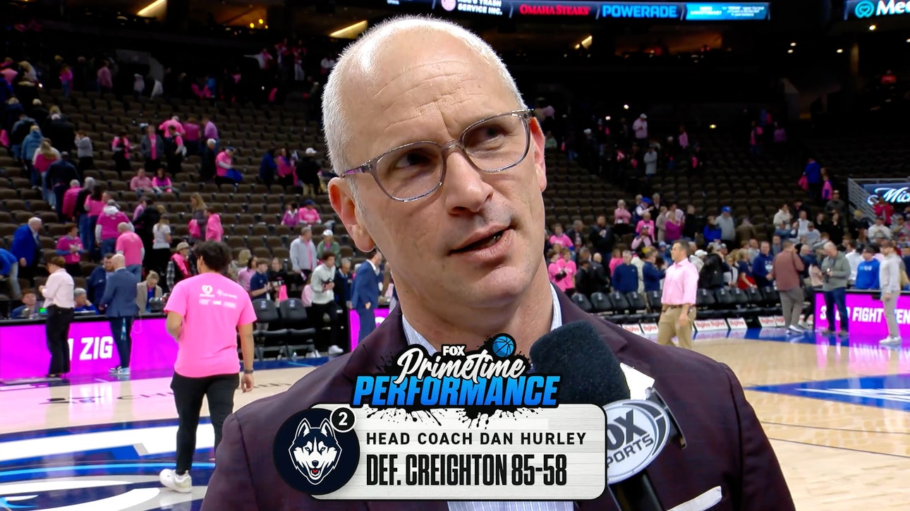 Dan Hurley on UConn's DOMINANT we win vs. Creighton 😤 'We needed a performance like this'