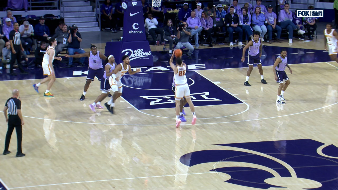 Milan Momcilovic drains a three and draws the foul for a four-point play