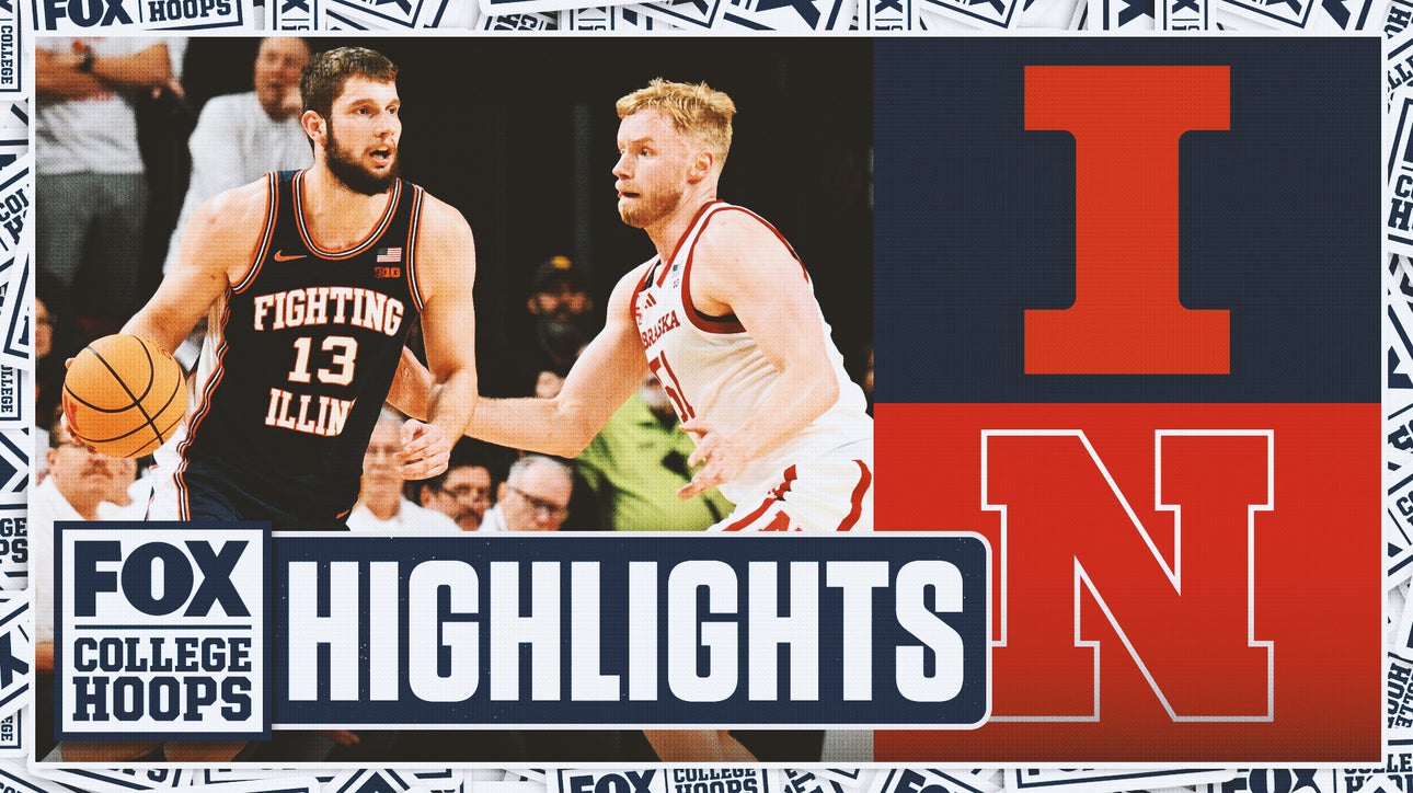 No. 9 Illinois Fighting Illini vs. No. 5 Nebraska Cornhuskers Highlights 🏀 FOX College Hoops