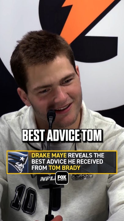 What's the best advice Tom Brady gave Drake Maye? 🤔