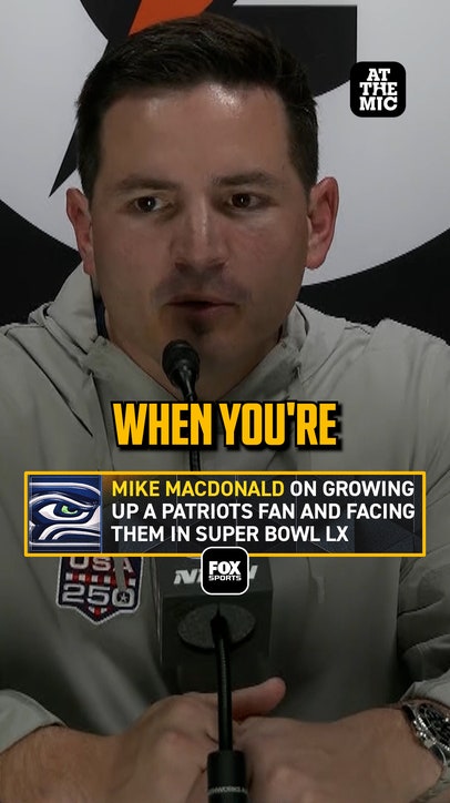 Mike Macdonald talks facing the team he grew up a fan as in Super Bowl LX