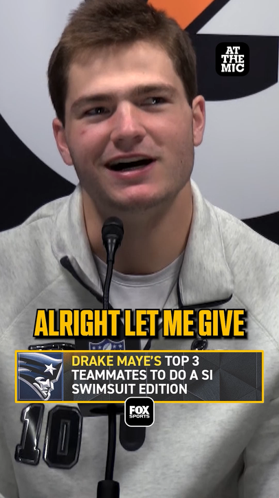 Drake Maye's TOP 3 Patriots as SI Swimsuit Models 🤣