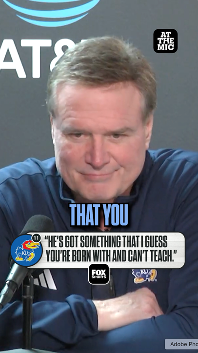 Kansas HC Bill Self on Darryn Peterson’s poise down the stretch on Monday night 