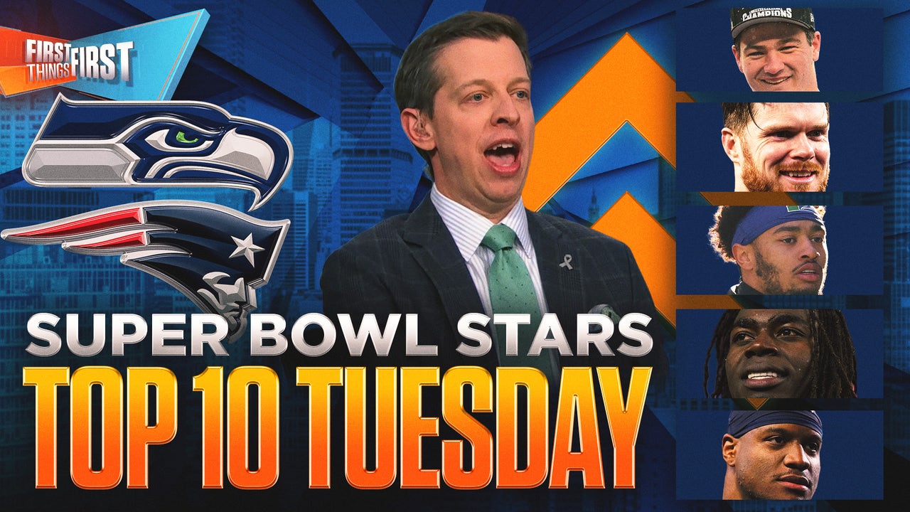 Danny ranks the Super Bowl’s biggest stars — who’s too high? 👀🔥 | First Things First