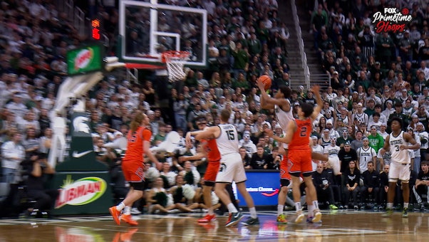 Jeremy Fears Jr. makes tough and-one layup to lift No. 10 Michigan State over No. 5 Illinois in OT