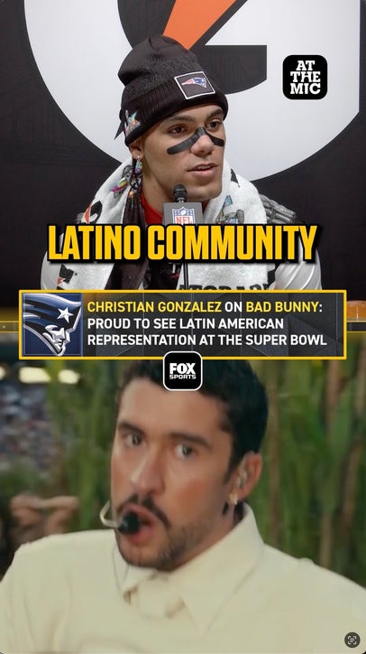 Christian Gonzalez glad Bad Bunny was able to perform at Super Bowl 🎤