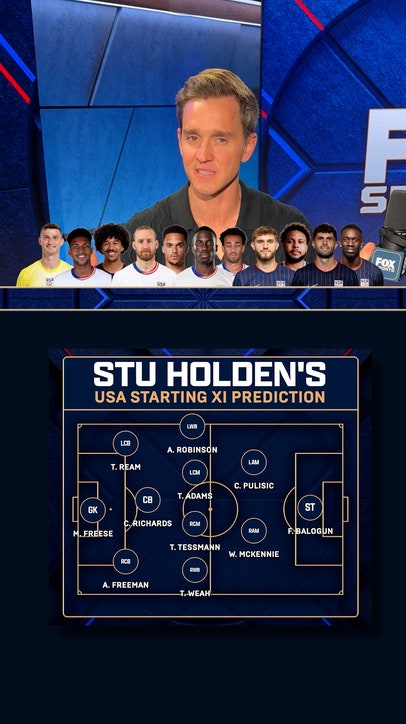 Stu Holden gives his prediction for USMNT's Starting XI for 2026 World Cup 👀