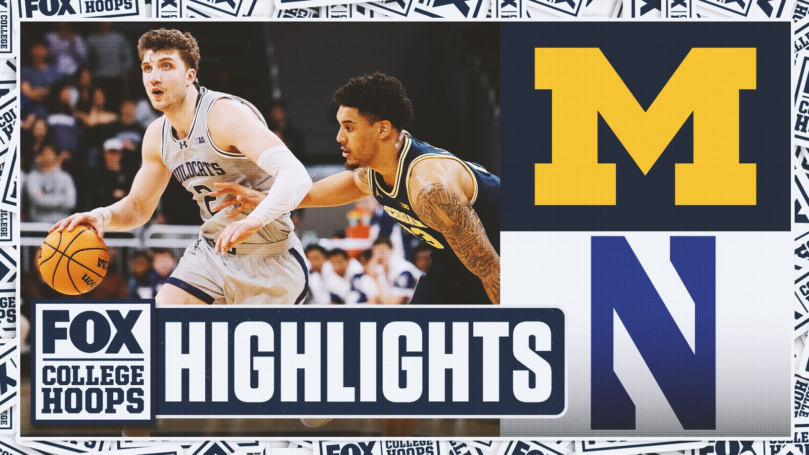 No. 2 Michigan Wolverines vs. Northwestern Wildcats 🏀 Highlights