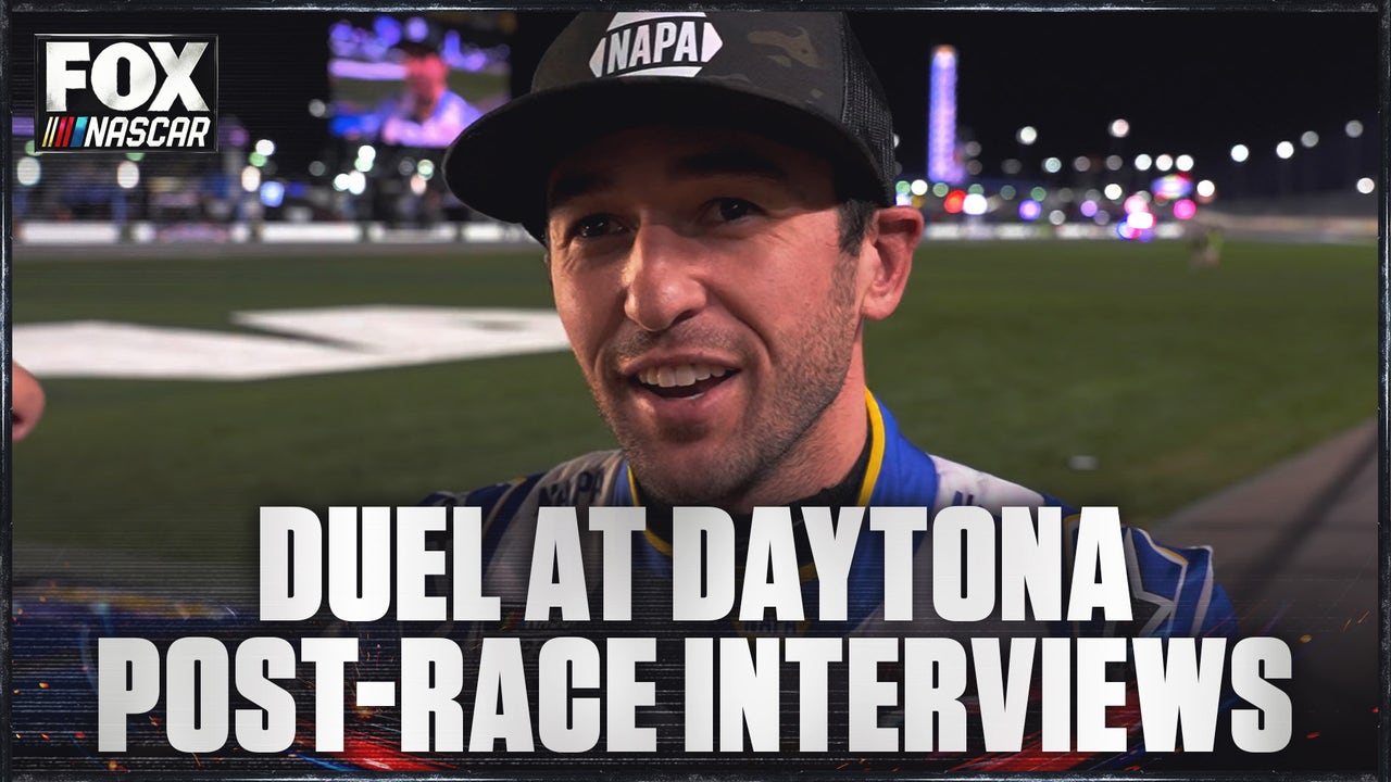 Chase Elliott, Joey Logano and more post-race interviews from Duel at Daytona 🏁 NASCAR on FOX