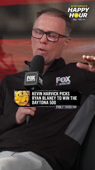 Kevin Harvick picks Ryan Blaney to win the Daytona 500 👀