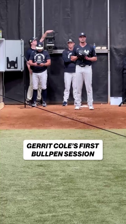 Gerrit Cole is looking to return to the Yankees rotation in the first-half of the season 💪