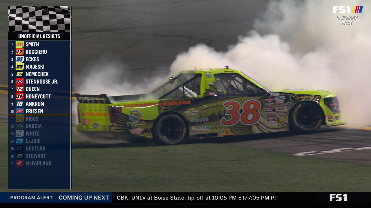 FINAL LAPS: Chandler Smith takes checkered flag at Fresh from Florida 250 | NASCAR on FOX