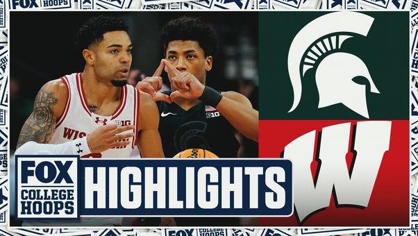 No. 10 Michigan State Spartans vs. Wisconsin Badgers Highlights 🏀 FOX College Hoops