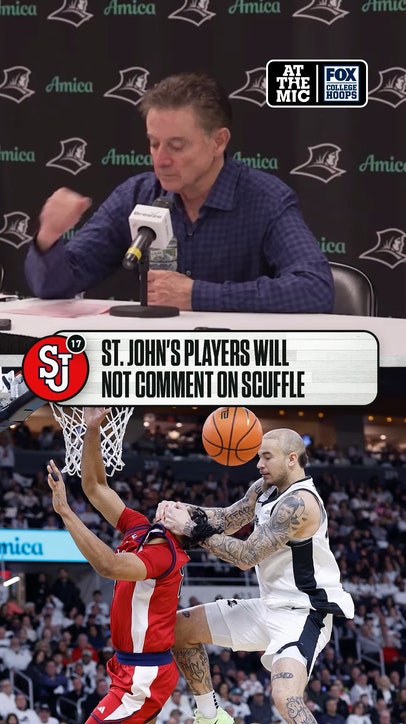 Rick Pitino says St. John's players will not discuss the Providence altercation 