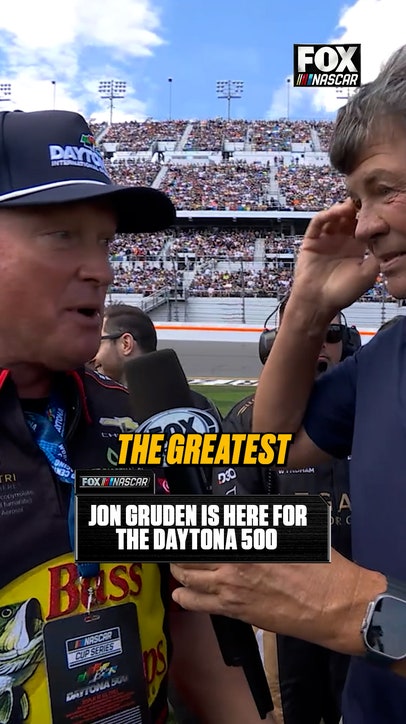 Jon Gruden is in the house 🏈