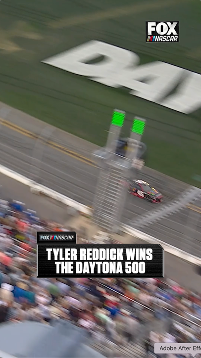 Tyler Reddick wins his first Daytona 500 🏁