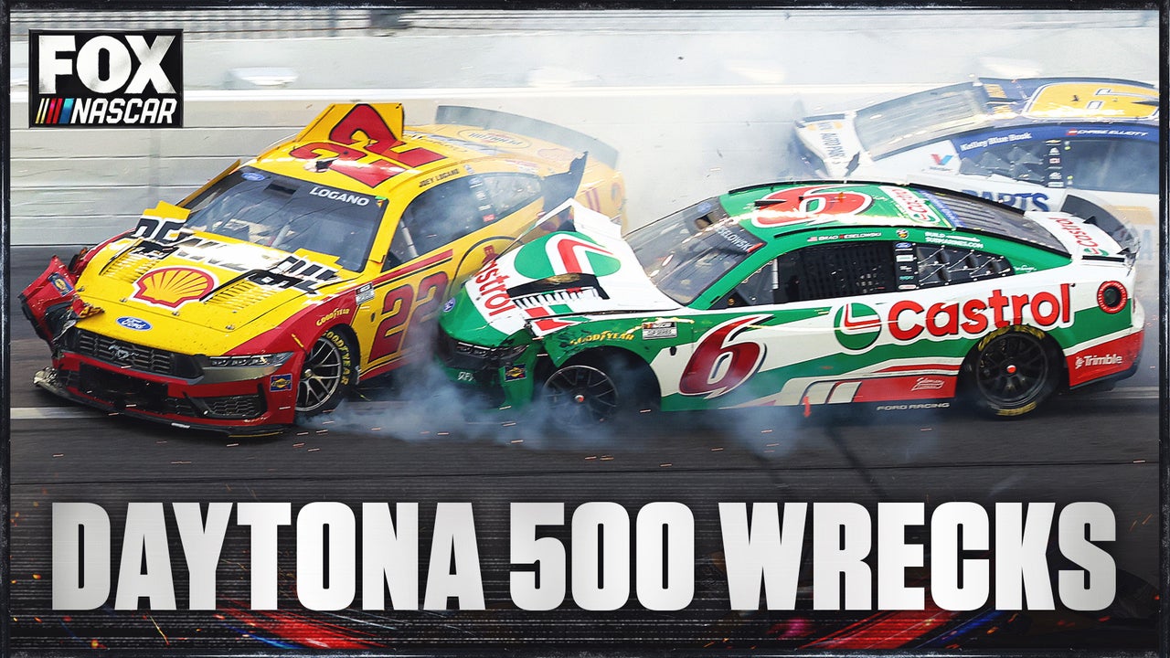 All the wrecks from 2026 Daytona 500 💥 NASCAR on FOX